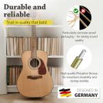 BELFORT® Premium Acoustic Guitar Strings Set - Bonus Picks