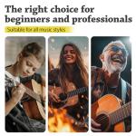 BELFORT® Premium Acoustic Guitar Strings Set - Bonus Picks