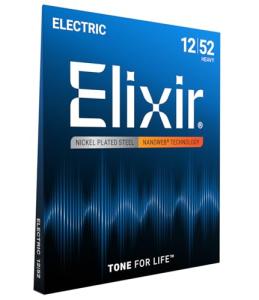 Elixir Electric Guitar Strings, Heavy 12-52 Set