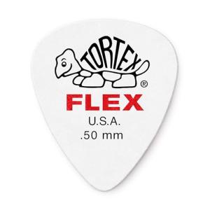 Dunlop Tortex Flex .50mm Red Guitar Picks - 12 Pack