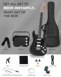 RVONE RST-150 Electric Guitar Starter Kit