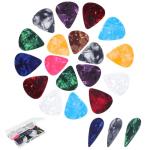 60 Colorful Guitar Picks in 3 Thicknesses
