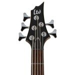 ESP F-105 Black 5-String Electric Bass Bundle