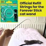 Chew-Proof Replacement Strings for Cat Toys