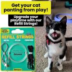 Chew-Proof Replacement Strings for Cat Toys