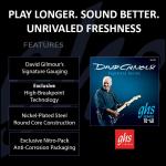 GHS David Gilmour Signature Electric Guitar Strings 10-48