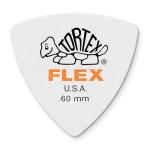 Dunlop Tortex Flex Triangle .60mm Orange Picks 6-Pack