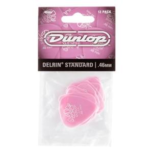 Dunlop Delrin Light Pink Guitar Picks - .46mm 12-Pack