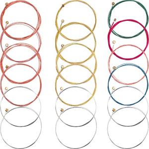 Bememo 2 Sets of Colored Steel Guitar Strings