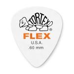 Dunlop Tortex Flex .60mm Orange Guitar Picks - 12 Pack