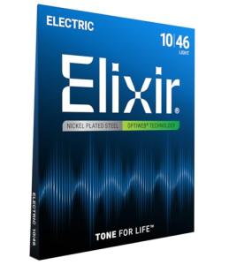 Elixir Coated Nickel Electric Guitar Strings, Light