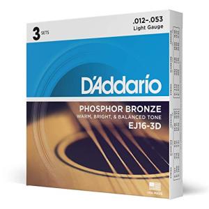 D'Addario EJ16 Phosphor Bronze Acoustic Guitar Strings