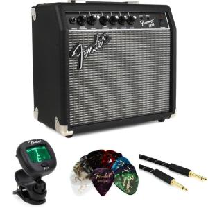 Fender Frontman 20-Watt Combo Amp Bundle for Beginners