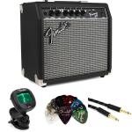 Fender Frontman 20-Watt Combo Amp Bundle for Beginners