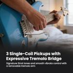 Fender Squier Stratocaster Bundle - California Blue