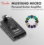 Fender Mustang Micro Guitar Amp Bundle with Picks