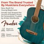 Fender FA-15 Kids 3/4 Acoustic Guitar Bundle