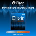 Elixir Electric Guitar Strings, Custom Light 9-46