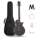 Enya Nova Go Travel Acoustic Guitar - Black