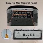 EASTROCK 15W Portable Electric Guitar Amplifier