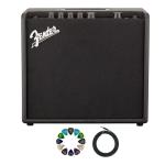 Fender Mustang LT25 Guitar Amp Bundle with Picks