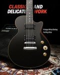 Donner LP-124B Electric Guitar Beginner Kit - Black