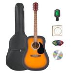 Fender Sunburst Dreadnought Acoustic Guitar Bundle