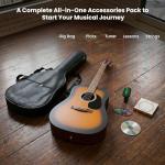 Fender Sunburst Dreadnought Acoustic Guitar Bundle