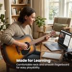 Fender Sunburst Dreadnought Acoustic Guitar Bundle