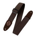 Levy's 2" Cotton Guitar Strap - Brown
