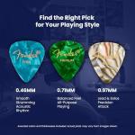Fender Premium Picks Sampler – 12 Pack Mix