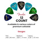 Fender Premium Picks Sampler – 12 Pack Mix