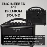 Boss Katana Mini Amp Bundle with Picks & Cable