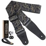 Nefelibata Adjustable Japan Print Guitar Strap