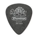 Dunlop Tortex Pitch Black .60mm Guitar Picks - 12 Pack