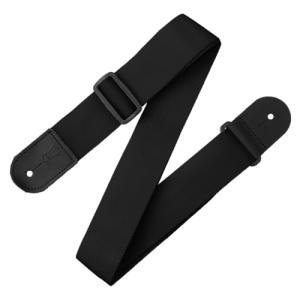 Levy's 2" Black Polypropylene Guitar Strap