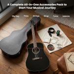 Fender CD-60S Acoustic Guitar Bundle - Black