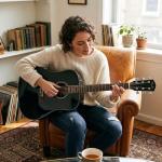 Fender CD-60S Acoustic Guitar Bundle - Black