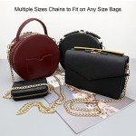 Luxury Flat Chain Set for Bags - 4 Pieces