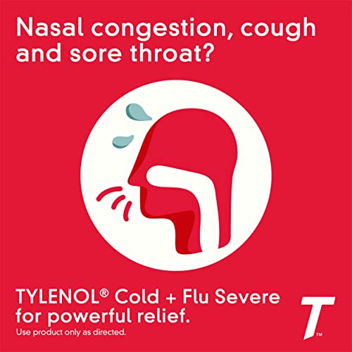 Tylenol Cold + Flu Severe Caplets, 24 ct