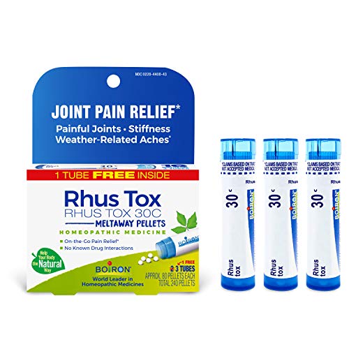 Rhus Tox 30C Homeopathic Relief for Joint Pain