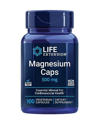 Life Extension Magnesium 500mg, 100 Veggie Capsules
