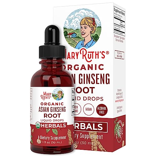 Asian Ginseng Supplement for Vitality and Focus