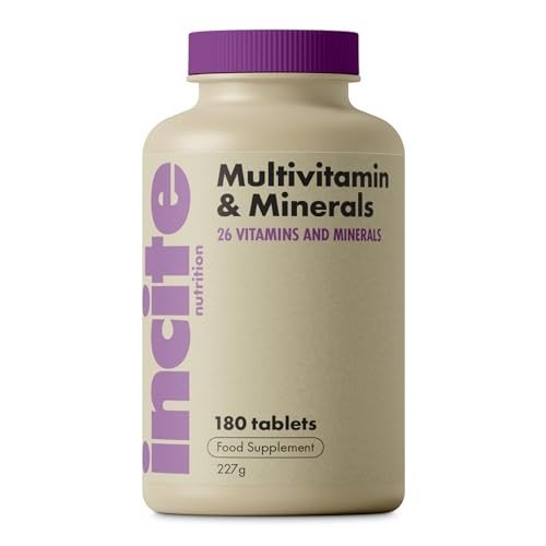 Vegan Multivitamins & Minerals - 180 Tablets