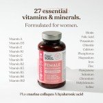 Women's Multivitamins with Marine Collagen & Hyaluronic Acid