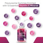 Gummy Multivitamins for Adults - 120 Strawberry Gummies