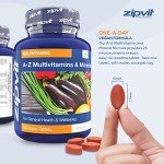 Vegan Multivitamin Tablets for Women & Men, 180 Count