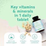 Vegan Multivitamins & Minerals - 180 Tablets