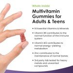 High Strength Vegetarian Multivitamin Gummies for Adults