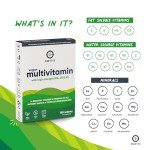 Vegan Multivitamins with Essential B12, D3, K2 & Iron